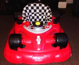 babylo racer 500 walker pink